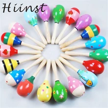 Мини деревянный шар детские игрушки Ударные музыкальные инструменты песочный молоток Martillo de madera Прямая поставка подарок 18mar07