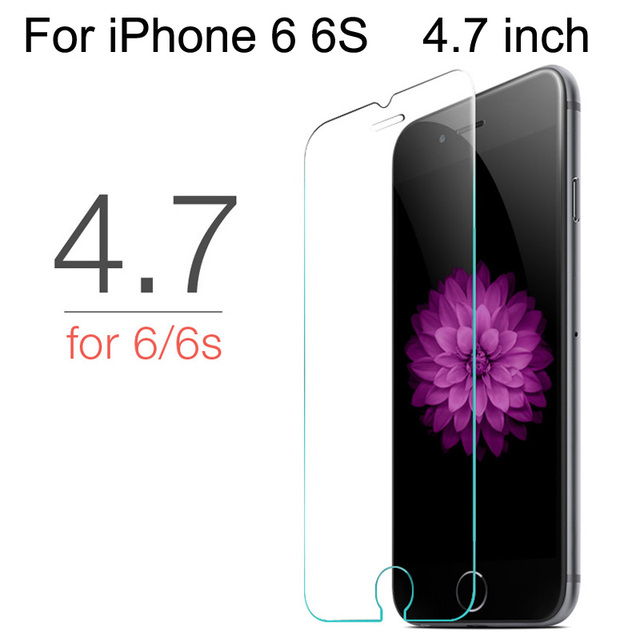 Pieces Tempered Glass For iPhone XS MAX XR 4 4s 5 5s SE 5c Screen Protective Film For iPhone 6 6s 7 8 Plus X Glass Protector