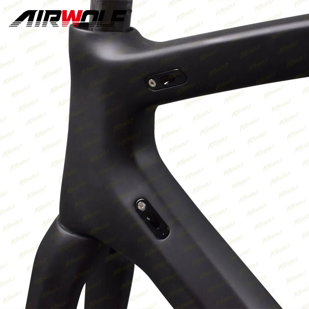 Top 2018 carbon bike frame Di2 and Mechanical frame road carbon china internal cable routing carbon road frame V brake carbon frames 3