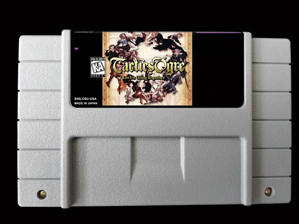 Jogos Tactics Ogre Vamos Agarrar Juntos Eua Versão Inglês Tradução!! 16bit **