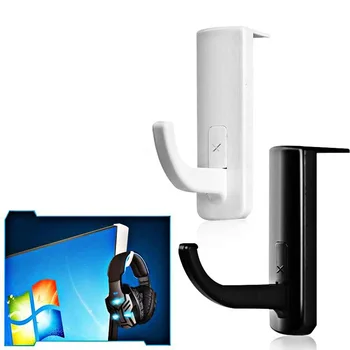 

10pieces/lot New headphone stand hook earphone bracket computer headset storage hook for computer headphones