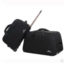 Брендовая 20 дюймовая 24 дюймовая большая сумка для багажа, чехол на колесиках, дорожная сумка на колесиках для женщин и мужчин, чехол для костюма, дорожная сумка для путешествий, багаж на колесиках