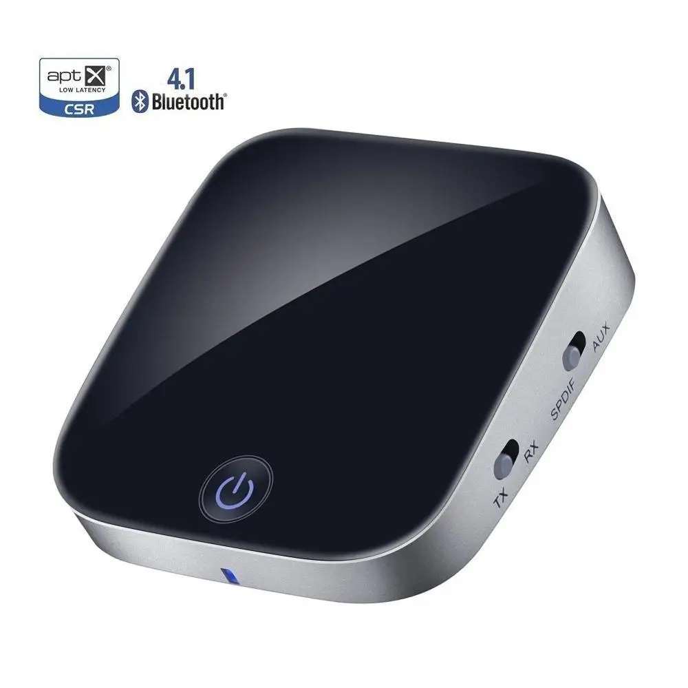 

Bluetooth 4.1 Transmitter and Receiver 3.5mm AUX Wireless Audio Adapter for TV