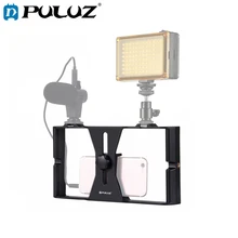 PULUZ Smartphone Video Rig Filmmaking Recording Handle Stabilizer Bracket For iPhone/Smartphone цена PULUZ Smartphone Video Rig Filmmaking Recording Handle Stabilizer Bracket For iPhone/Smartphone цены онлайн