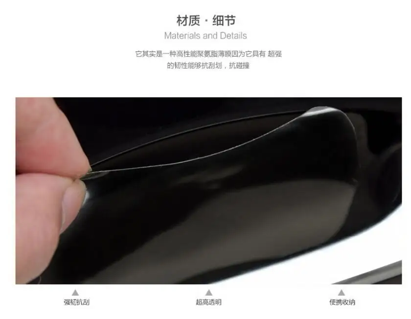 

Car Styling Door Protective Film Sticker For Ford C-MAX Fiesta Focus 2 3 Fusion Galaxy 2 3 KA Mondeo 4 3 Shelby 2 3 Accessories