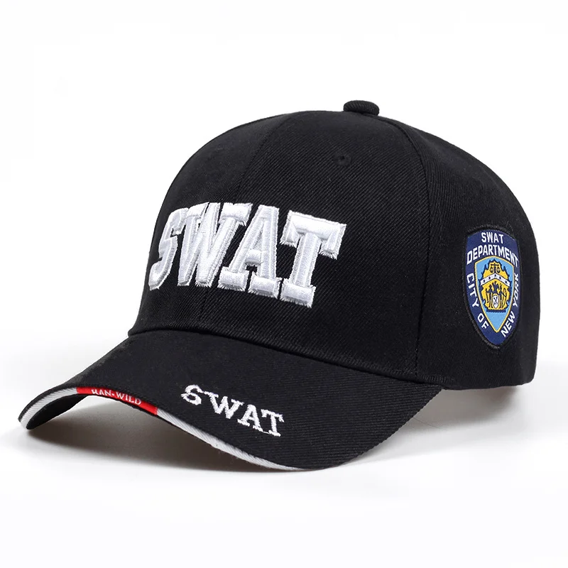 

2018 Tactical Cap Mens Baseball Caps Brand SWAT Cap SWAT Hat Snapback Caps Cotton Adjustable golf hat Gorras Planas high quality