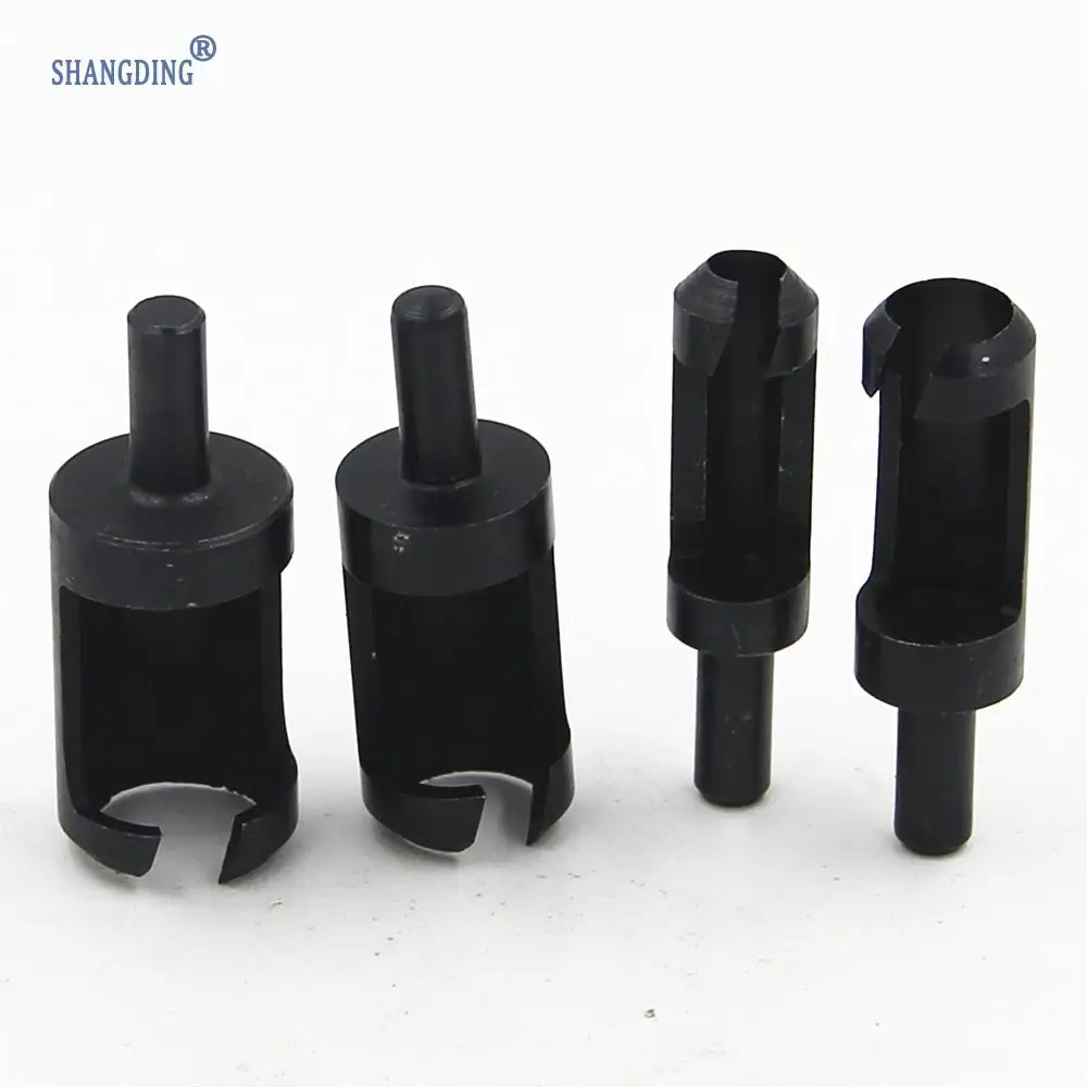 Высокое качество 4pcs1/4''shank Плотницкие деревянная вилка резак прямые конические Коготь Тип DrillBit Set6mm10mm13mm16mm сверла