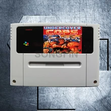 Тайные копы 16 бит большой серый игровой Картридж для японской версии игровой консоли