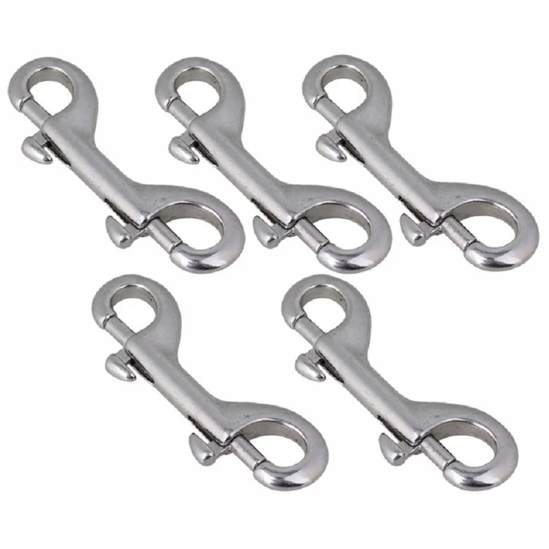 Scuba Diving Marine Grade 316# Stainless Steel Double End Bolt Snap Hook Buckle 