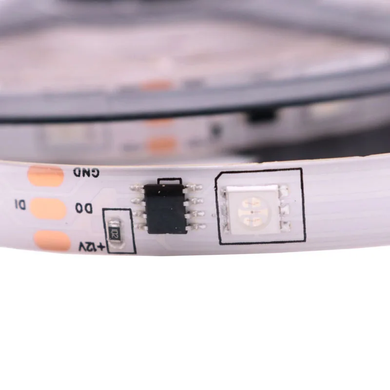 Светодиодная лента 5 м SMD5050 1903IC 30 светодиодов/м RGB Волшебная мечта цветная