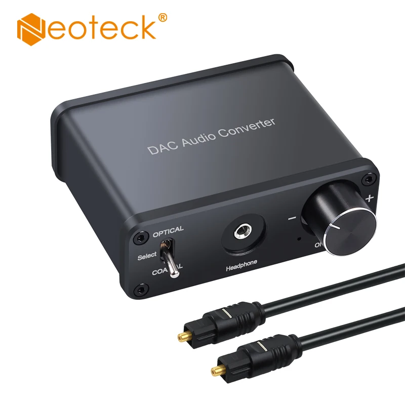 Переходник Neoteck 192 кГц DAC с цифровым и аналоговым аудио адаптер поддержкой