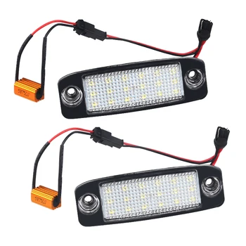 

2pcs No Error Car LED License Plate Lights For SONATA 12V 3W White License lights Canbus For Sonata 10 Sonata YF 10MY GF 10