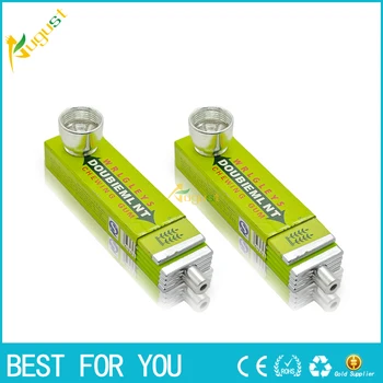 

100PCS/LOT High quality smoking pipe as cigar smoke tool gum design smoking metal pipe click n vape tobacco cigarette pipe