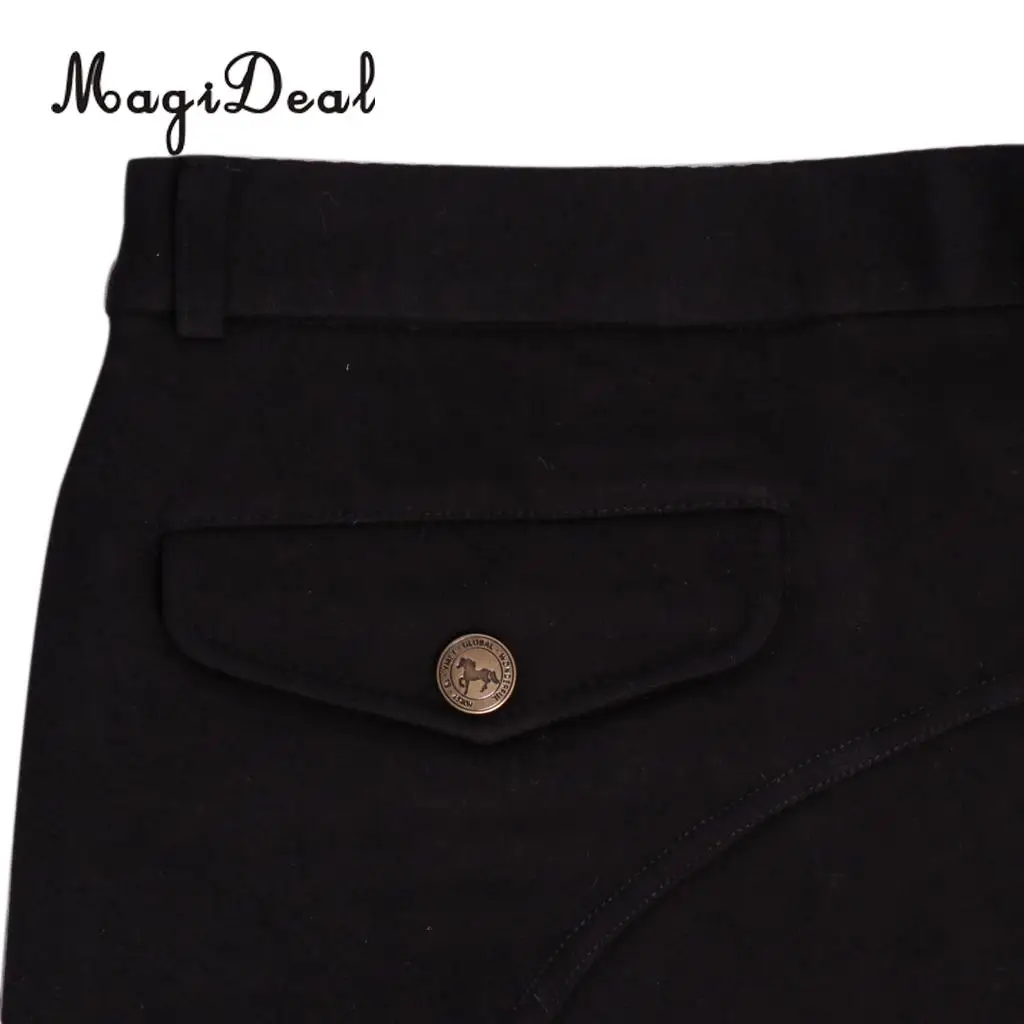 MagiDeal Men Women Comfortable Equestrian Horse Riding Breeches Jodhpurs Pants