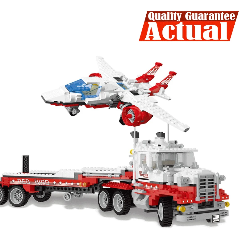 

LEPIN 21017 Mach II Red Bird Rig Technic Model Building Blocks Bricks Toys DIY For Kids Model 1206PCS Compatible legoINGly 5591
