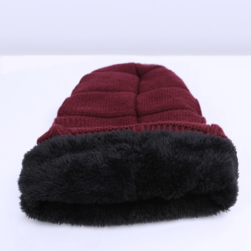 Стильные шапочки Skullies, зимняя мужская шапка, Толстая теплая зимняя мужская шапка, толстая шапка s Beanies, Зимняя мужская шапка toucas gorros