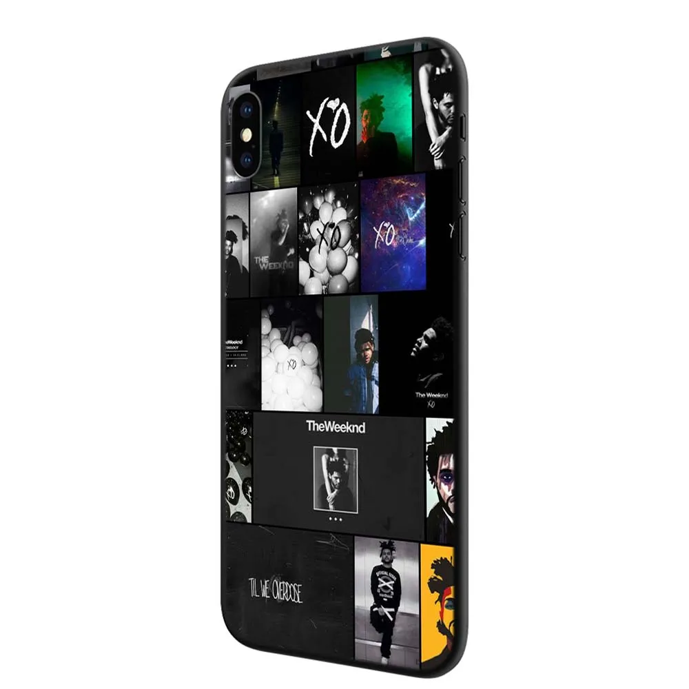 WEBBEDEPP The Weeknd TPU Cover for Apple iPhone 6 6S 7 8 Plus 5 5S SE X XS MAX XR Soft Case - Цвет: 1