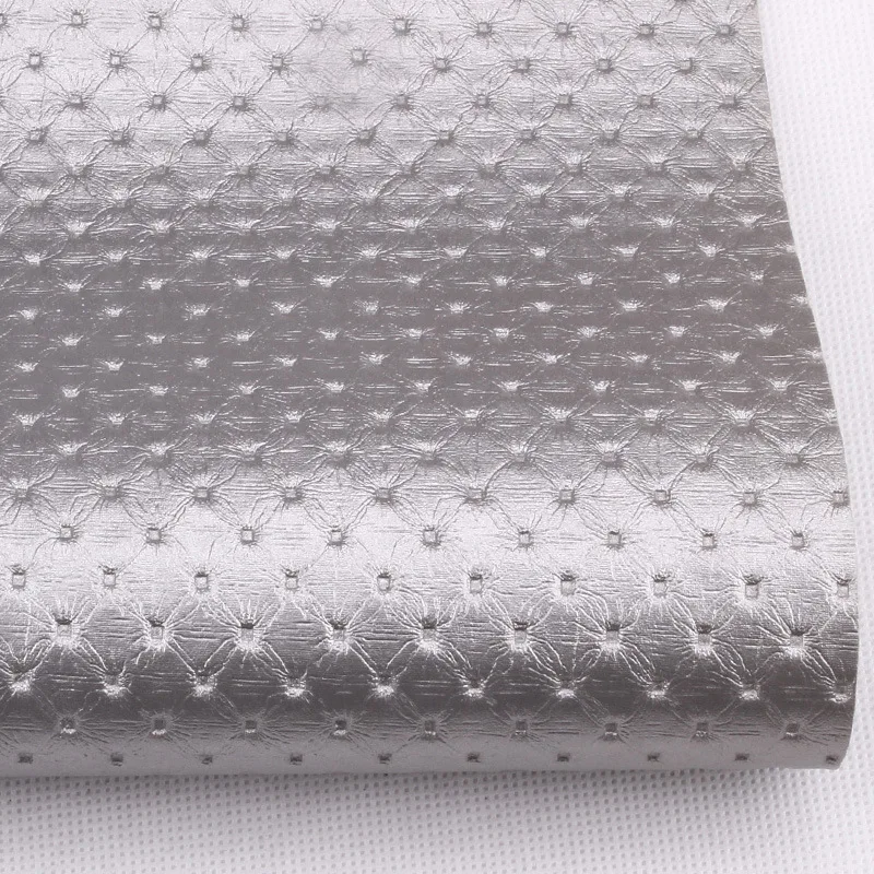 Lychee Life A4 Embossed Dot PU Leather Fabric High Quality Synthetic Leather DIY Sewing Material for Handmade Crafts - Цвет: 5