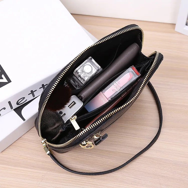 Women genuine leather messenger bag 33