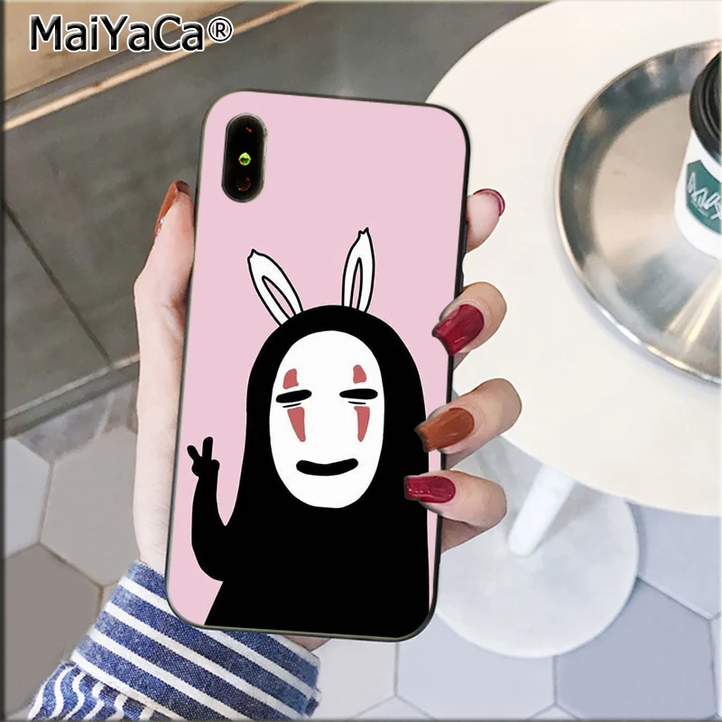 MaiYaCa милый унесенный призраками аниме Ghibli Миядзаки Coque чехол для телефона для Apple iPhone 11 pro max 8 7 6 6S Plus X XS MAX 5 5S SE XR - Цвет: 6