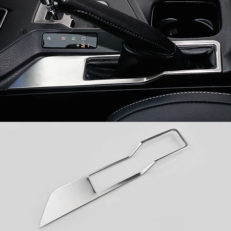2016 font b Car b font Styling Stainless Steel Handbrake Sequined Internal Decoration For Toyota RAV4