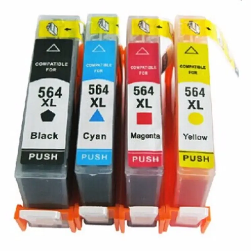 564 XL 564XL Compatible cartridge For Photosmart 5510 5511 5512 5514 5515 5520 5525 6510 6512