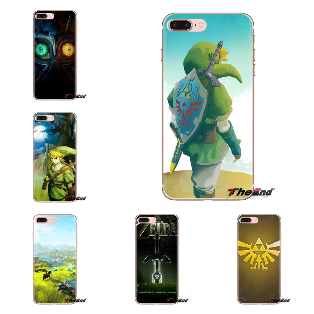 Zelda Art Cool для Samsung Galaxy J1 J2 J3 J4 J5 J6 J7 J8 Plus 2018 Prime 2015 2016 2017 прозрачные мягкие чехлы |