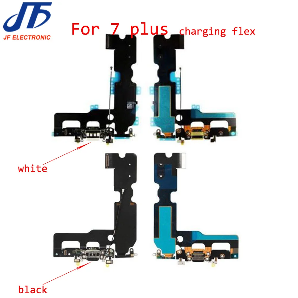 

10pcs/lot Replacement Parts For Iphone 7 Plus 5.5' Inch Charger Charging Dock Port Connector Audio Headphone Jack Flex Cable