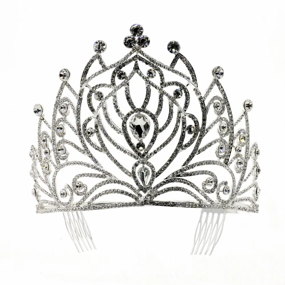 

ASNORA Flower Bridal Crown Wedding Tiara Bridal Wedding luxury Crystal Hairbands Party Prom Hairpins Jewelry Accessories