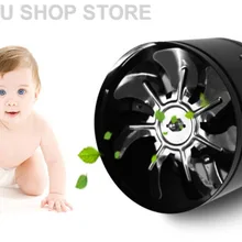 7 дюймов Кухня Туалет exhaustfan жалюзи " выхлопной трубы вентилятор вентиляции воздуха потолок booster вентилятор металла Дымосос 180 мм