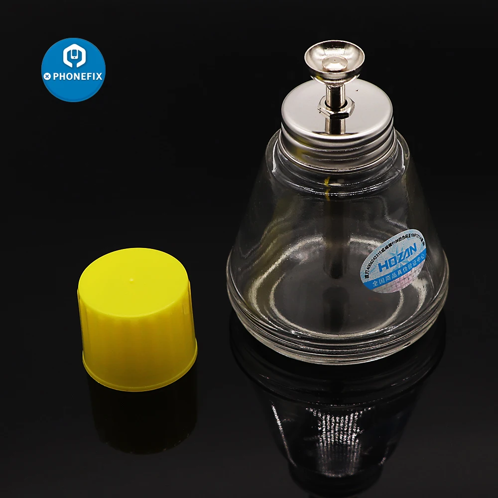 

150ML Glass Nail Art Mini Pump Dispenser Spill-proof Alcohol Bottle Phone Screen Repair Makeup Remover Cleaner Bottle Cleanser