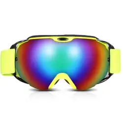 OGT лыжные очки двухслойные УФ-защита Мужские Женские зимние сноубордические очки Анти-туман Лыжная маска очки зимние спортивные очки