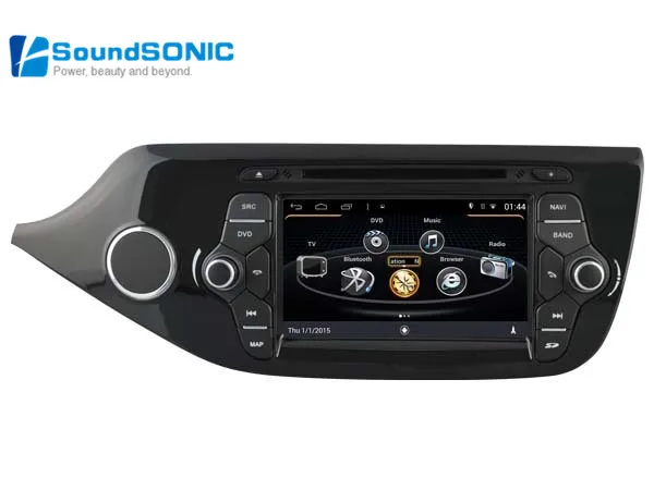 Android 4.4.4 для Kia Ceed 2013 2014 2015 автомобильный Стерео Радио DVD gps навигация Sat мультимедиа