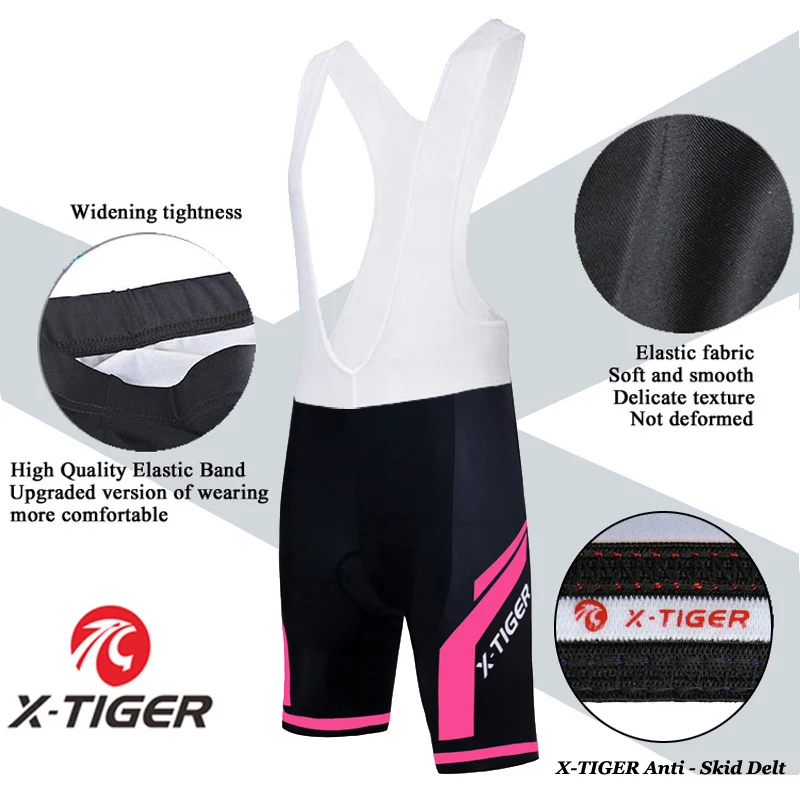 Женский велосипедный комплект X Tiger из Джерси летняя одежда для велоспорта с