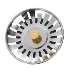 Слив для кухонной раковины из нержавеющей стали фильтр для сливного отверстия сеточка для мусора