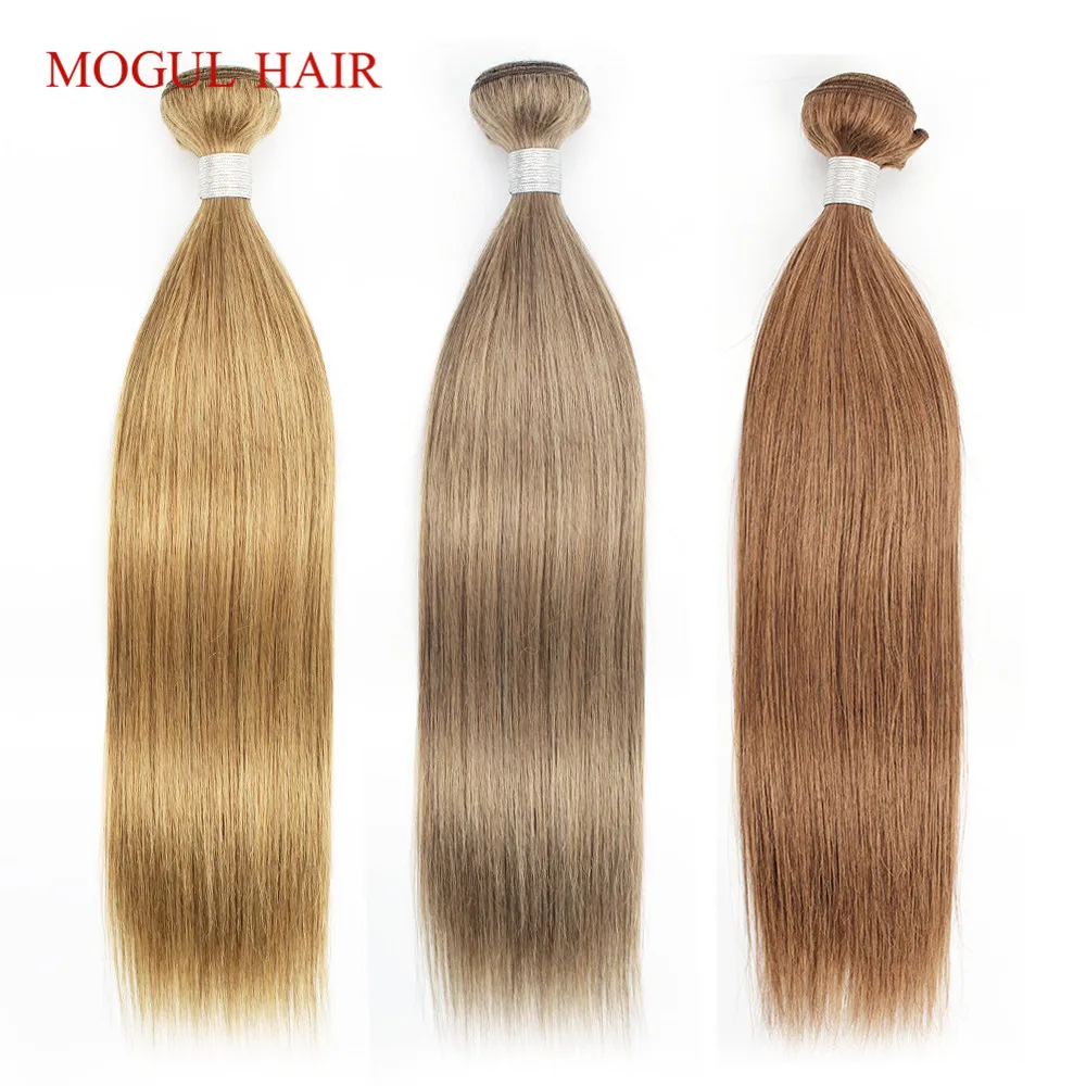 Mogul Hair Color 8 Ash Blonde Color 27 Honey Blonde Color 30 Indian Straight Hair Weave Bundles Remy Human Hair Extension Mogul Hair Color 8 Ash Blonde Color 27 Honey Blonde Color 30 Indian Straight Hair Weave Bundles Remy Human Hair Extension