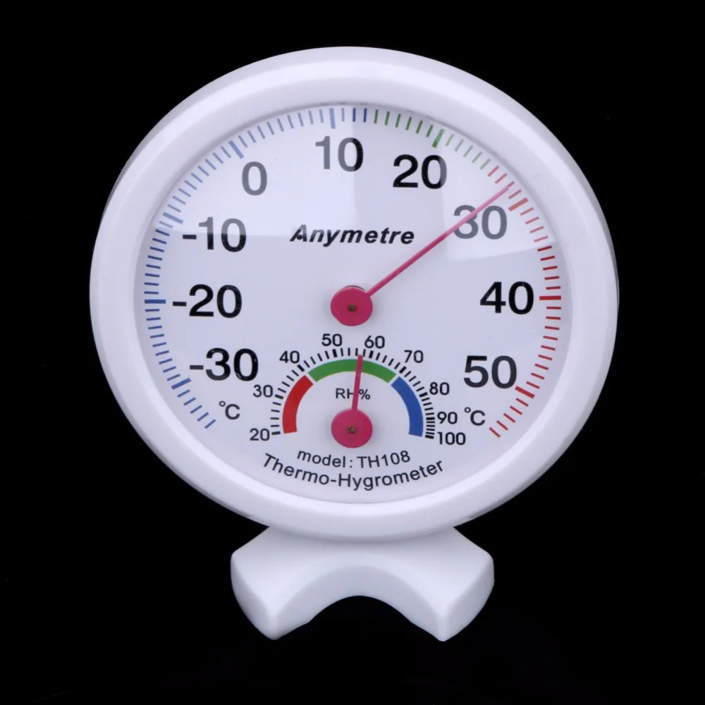 1pcs Round Shape Mini White Indoor outdoor Centigrade Thermometer ...?