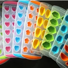Безопасный силикон фрукты лоток для льда