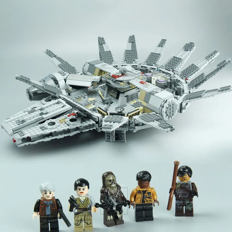 

Lepin 05007 Building Blocks Star Wars Little Millennium Falcon Building Blocks A Birthday Present