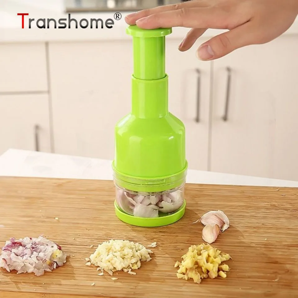 

Transhome Garlic Press Multi-functional Onion Chopper Garlic Grater Ginger Cutter Chopper Grinding Planer Kitchen Gadgets 2019
