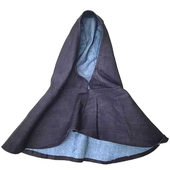 

New Denim Fabric Welding Hood Head Neck Welding Protective Hood Flame Retardant Wear Resistant Welder Safety Cover Cap