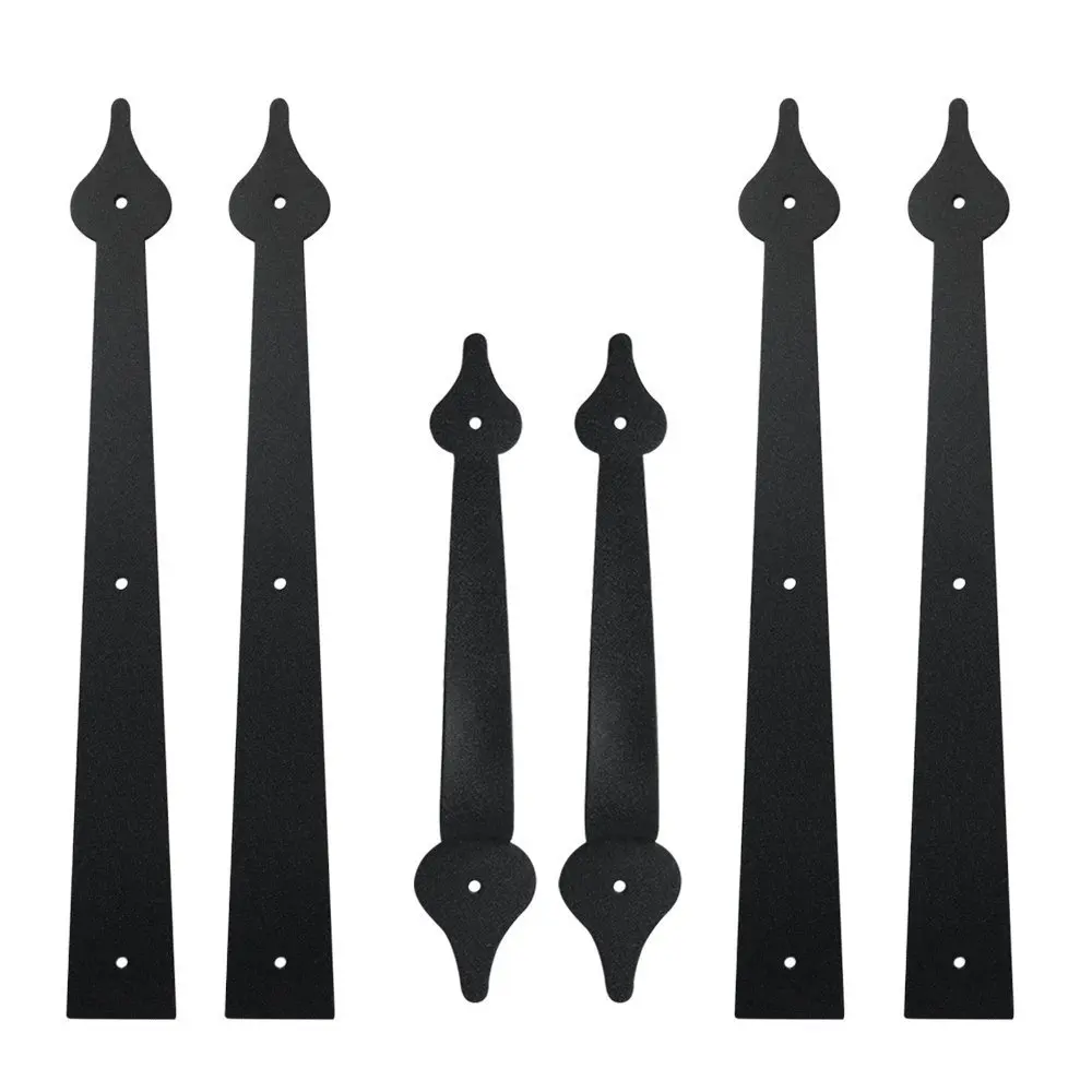 

Decorative Hardware Garage Door Hinges Handles Garage Door Handle Hardware Kit Color Black
