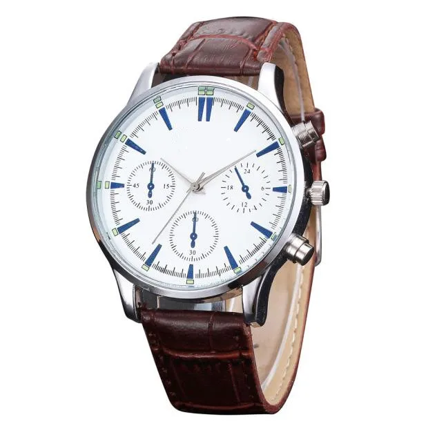 

OTOKY Men Watches Retro Design Leather Band Analog Alloy Quartz Watch Men Casual Wrist Watch Drop Shipping 71221