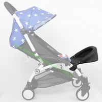 Generic New Booster Seat Footrest Bumper bar with Feet Rest Foot EXTENSION FOOTMUFF For Babyzen YOYO Stroller Pram Accessories