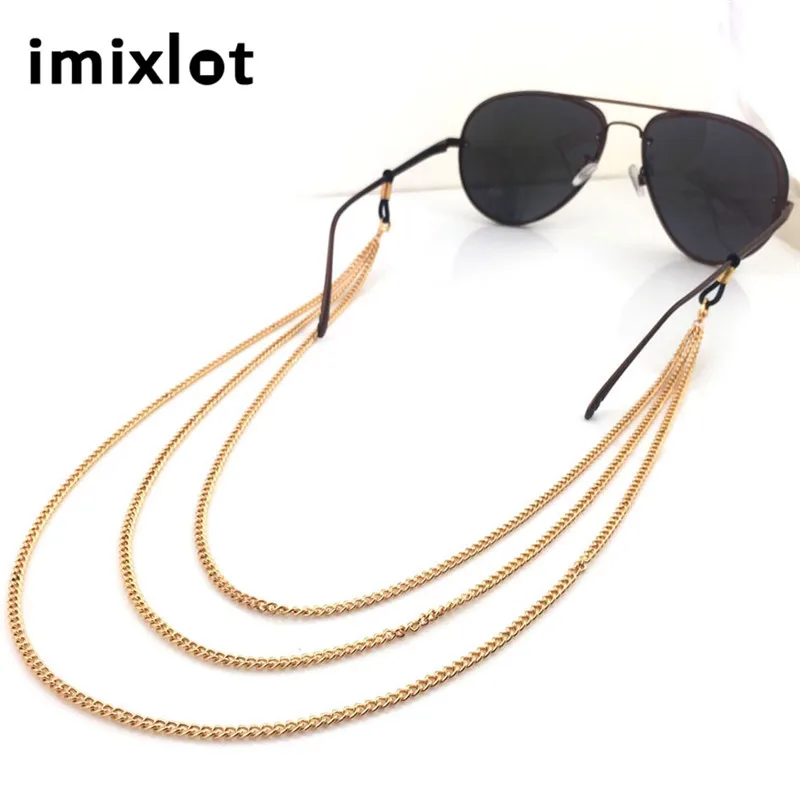 

IMIXLOT New Arrival Rose Gold Copper Eyeglass Chain Reading Glasses Eyewear Spectacles Holder Cord Head Chain