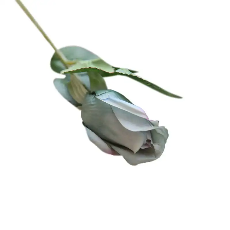 Красивые DIY Искусственные Шелковые искусственные цветы листья розы цветочный свадебный домашний декор горячий букет для украшения шелковый бренд New19APR23 - Цвет: D