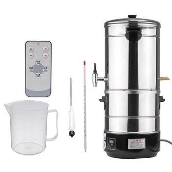 

8L Distiller Alcohol Water Home Electric Distiller Stainless Boiler Home Beer Maker Water Essential Oil Brewing Kit