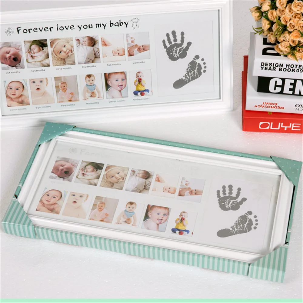 Taoqueen детские фоторамки новорожденных фоторамка стены для фотографий Handprint след