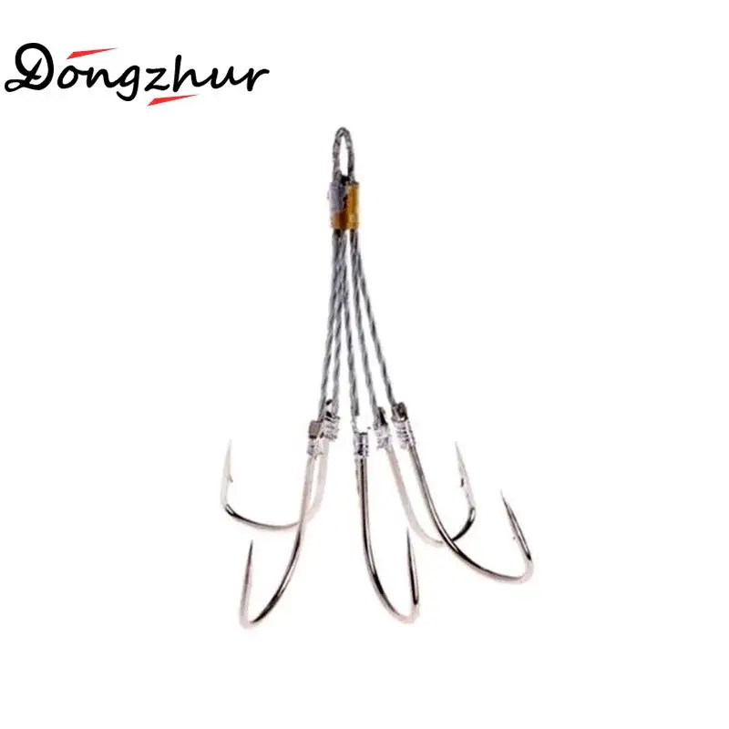 1 Pc Four Five Six Eight Claws Fishing Hooks Fishhooks Anchor High Carbon Steel Silver Hook Barbed Fishing Hook SCZ2423