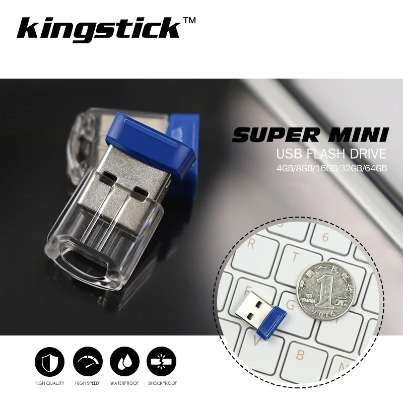 

Cheapest price mini blue usb flash drive 32gb memory stick 4gb 8gb 16gb pen drive 32gb 64gb 128gb small pendrive cle usb disk